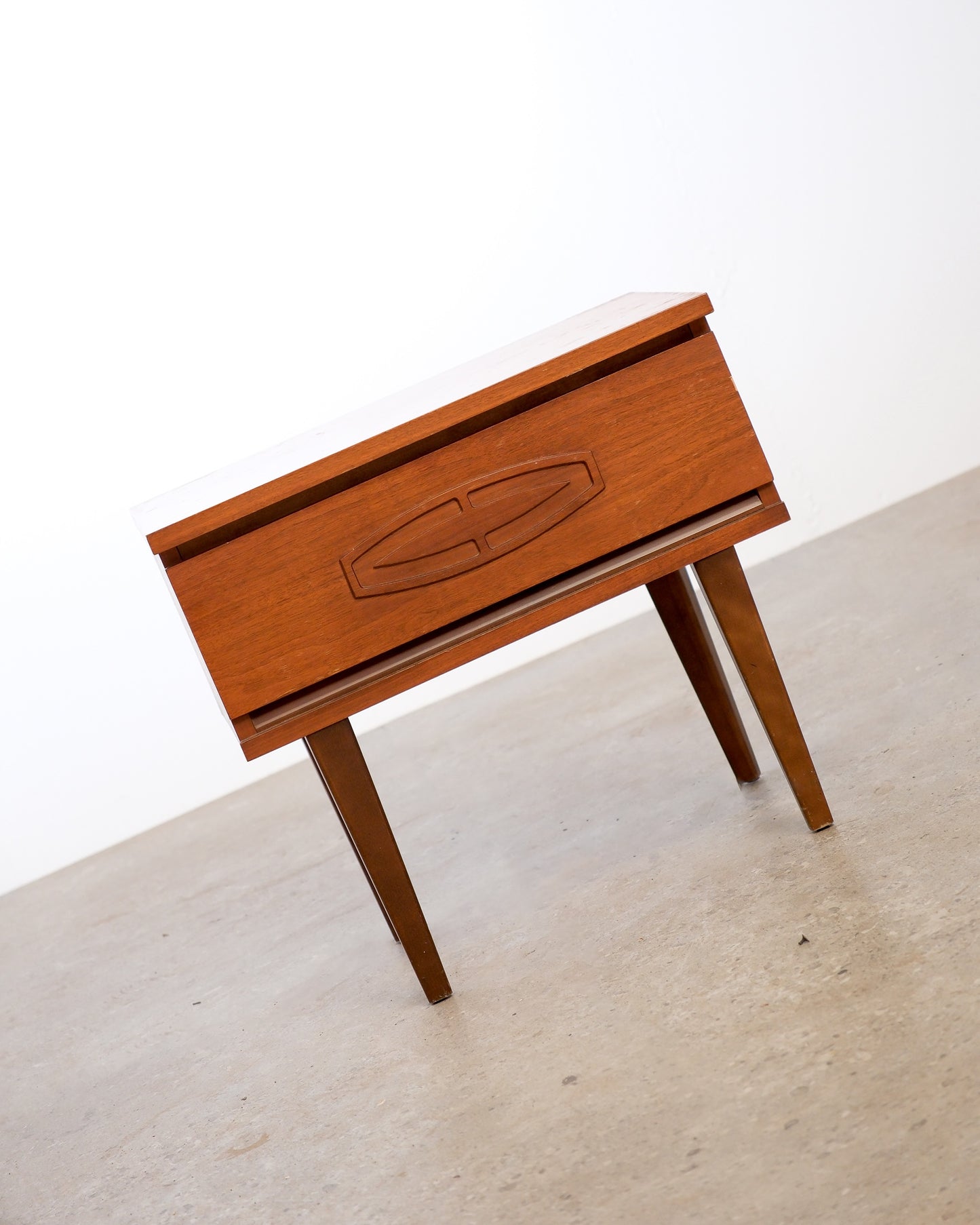 MCM Walnut Nightstand