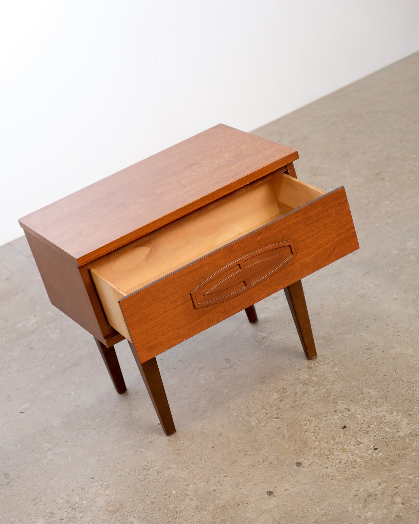 MCM Walnut Nightstand