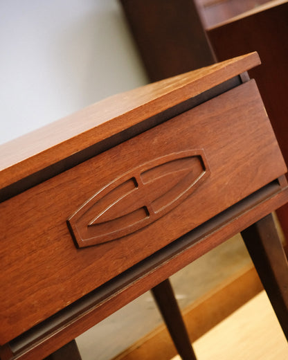 MCM Walnut Nightstand
