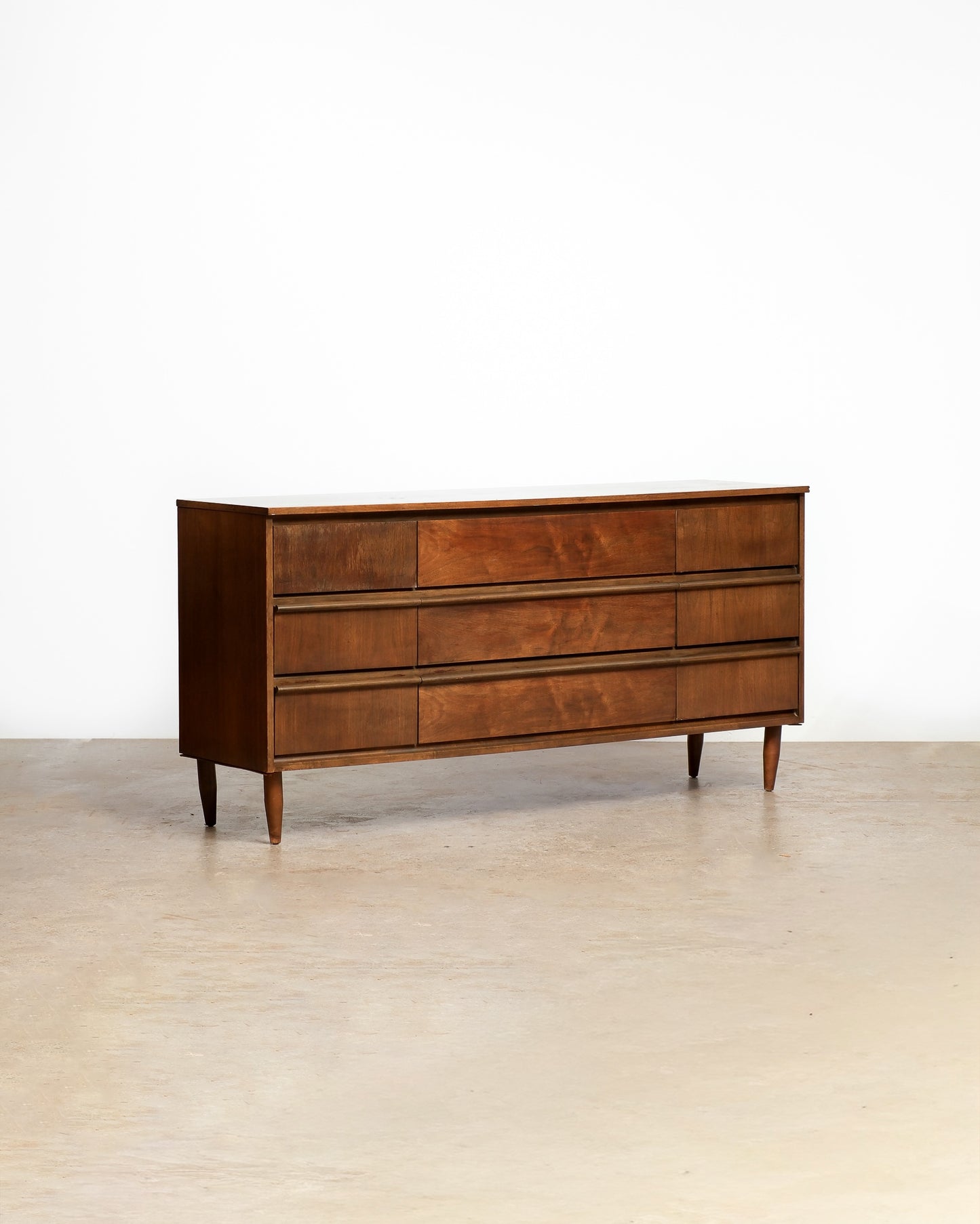 MCM Dark Walnut Minimalist Dresser