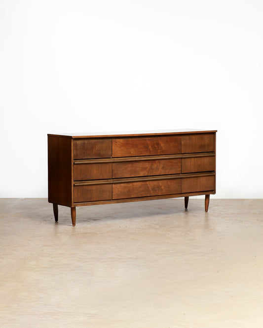 MCM Dark Walnut Minimalist Dresser