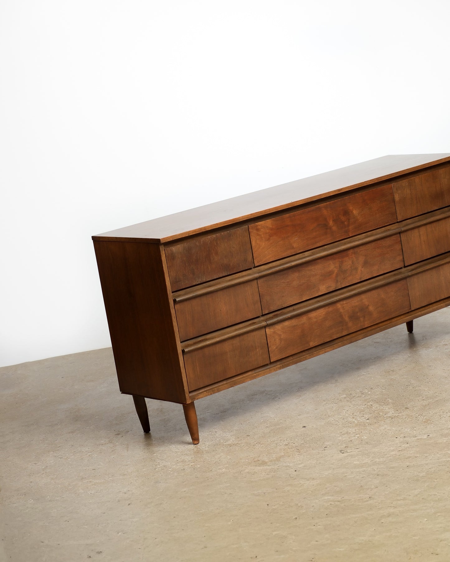 MCM Dark Walnut Minimalist Dresser