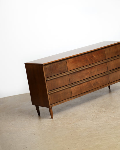 MCM Dark Walnut Minimalist Dresser