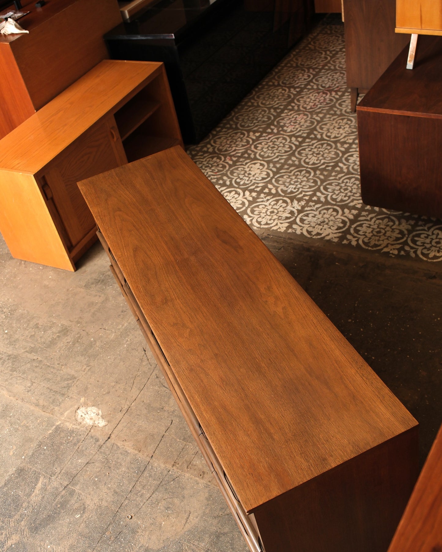 MCM Dark Walnut Minimalist Dresser