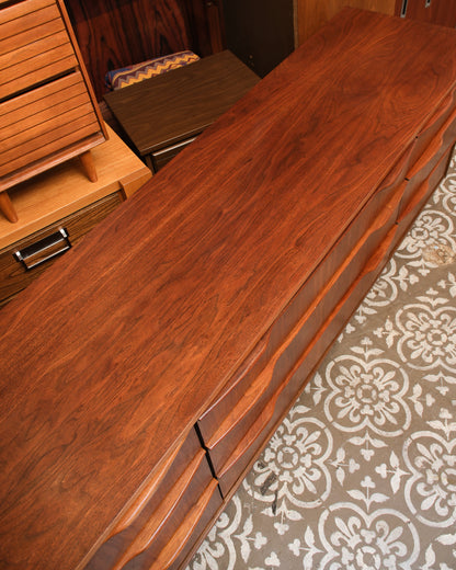 MCM Walnut Dresser By Deilcraft