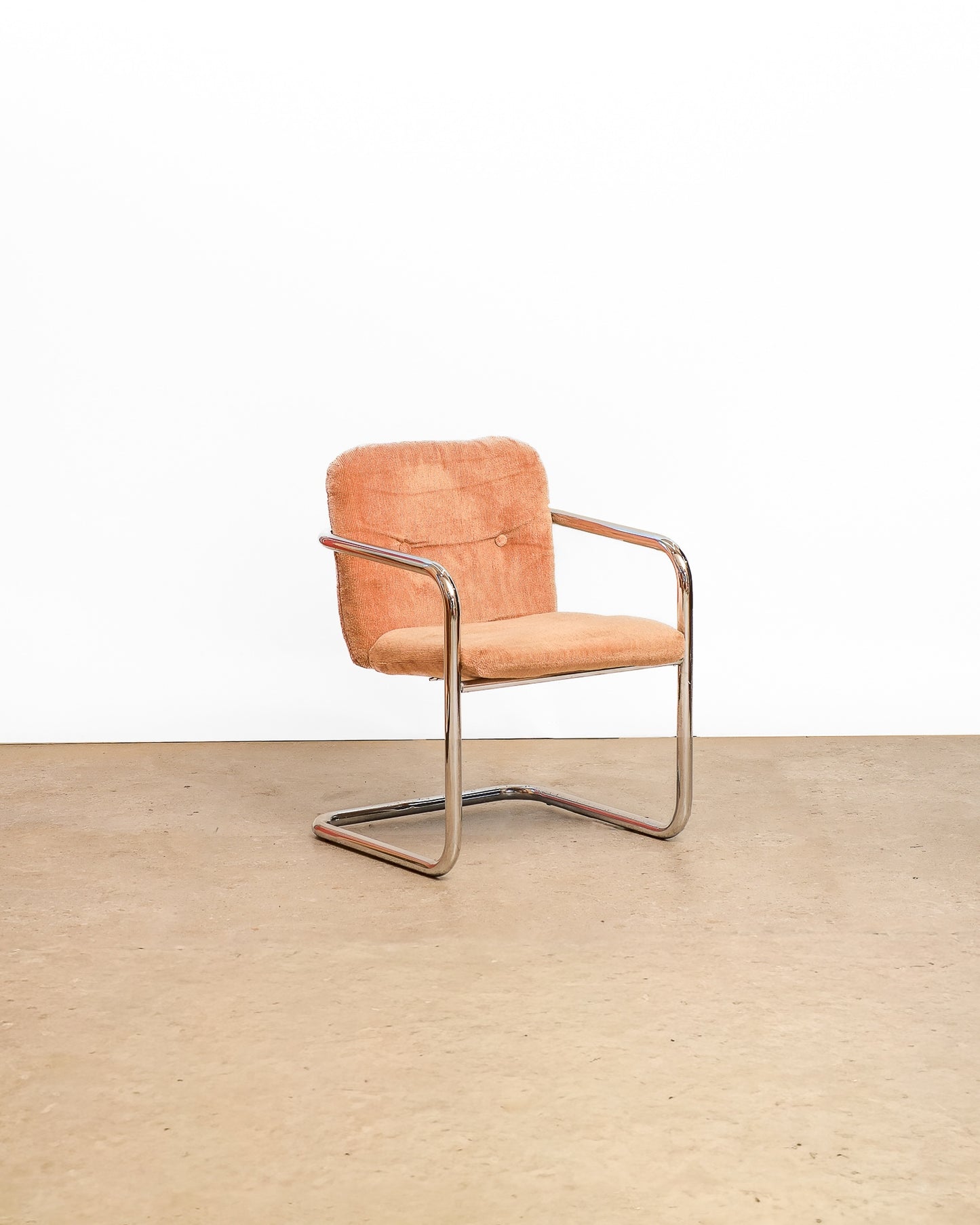 MCM Chrome Chair