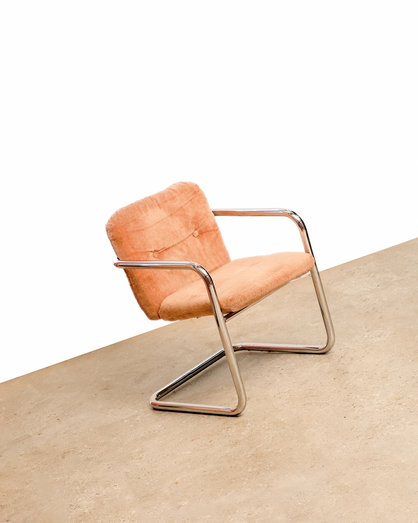 MCM Chrome Chair