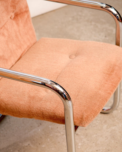 MCM Chrome Chair