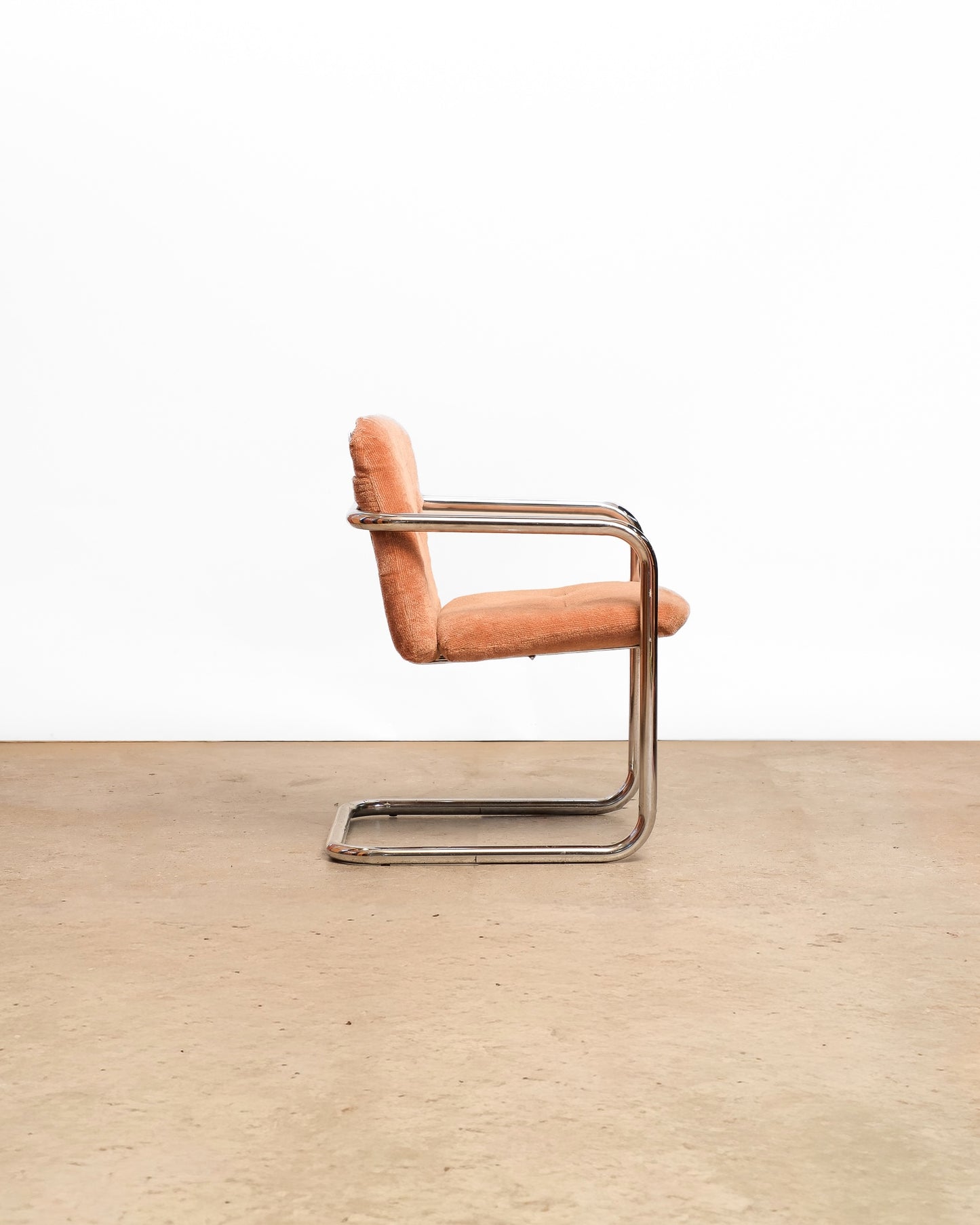 MCM Chrome Chair
