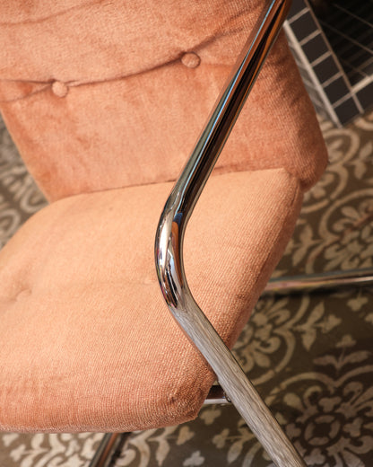 MCM Chrome Chair
