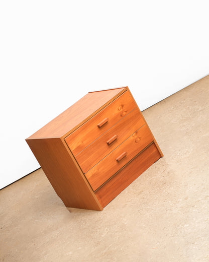 MCM Teak Nightstand / End Table