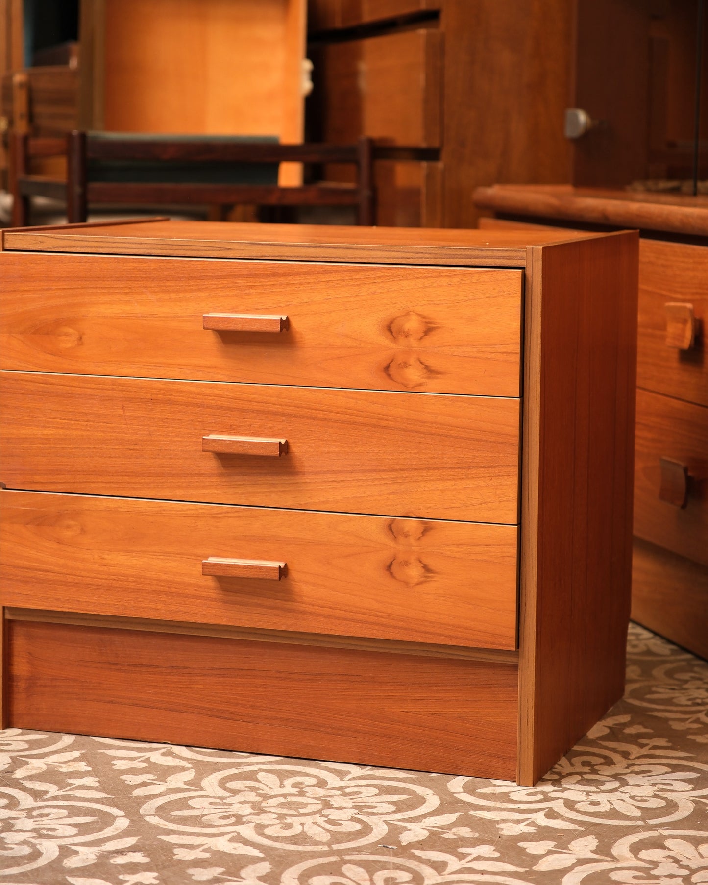MCM Teak Nightstand / End Table
