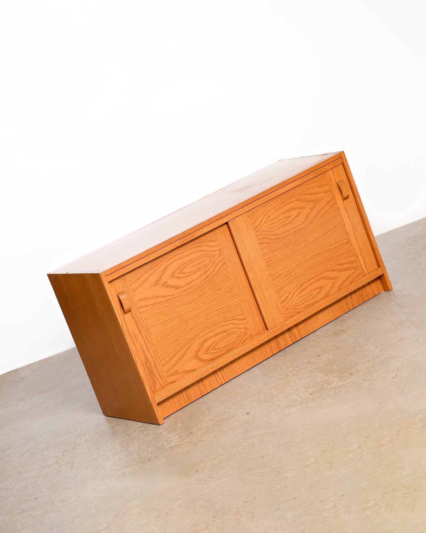 MCM Oak Cabinet