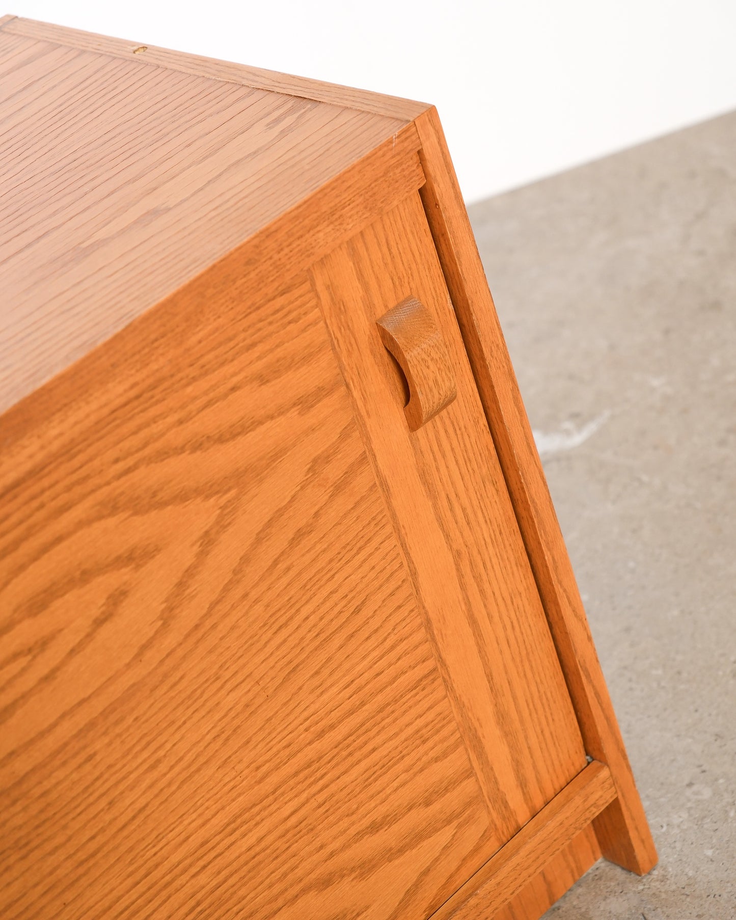 MCM Oak Cabinet