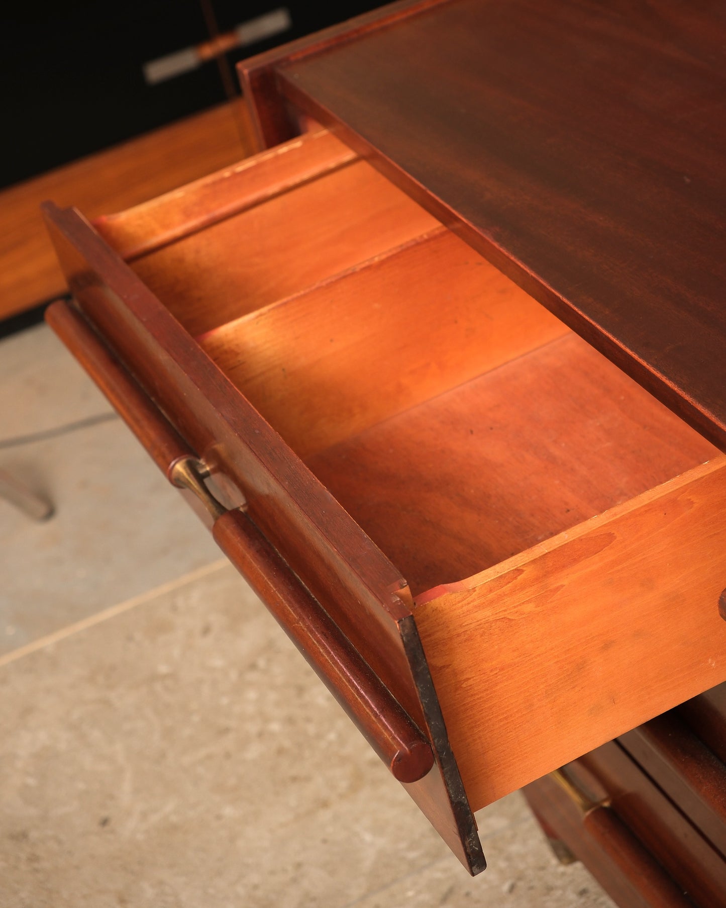 MCM Mahogany 6-Drawer Dresser By Gibbard