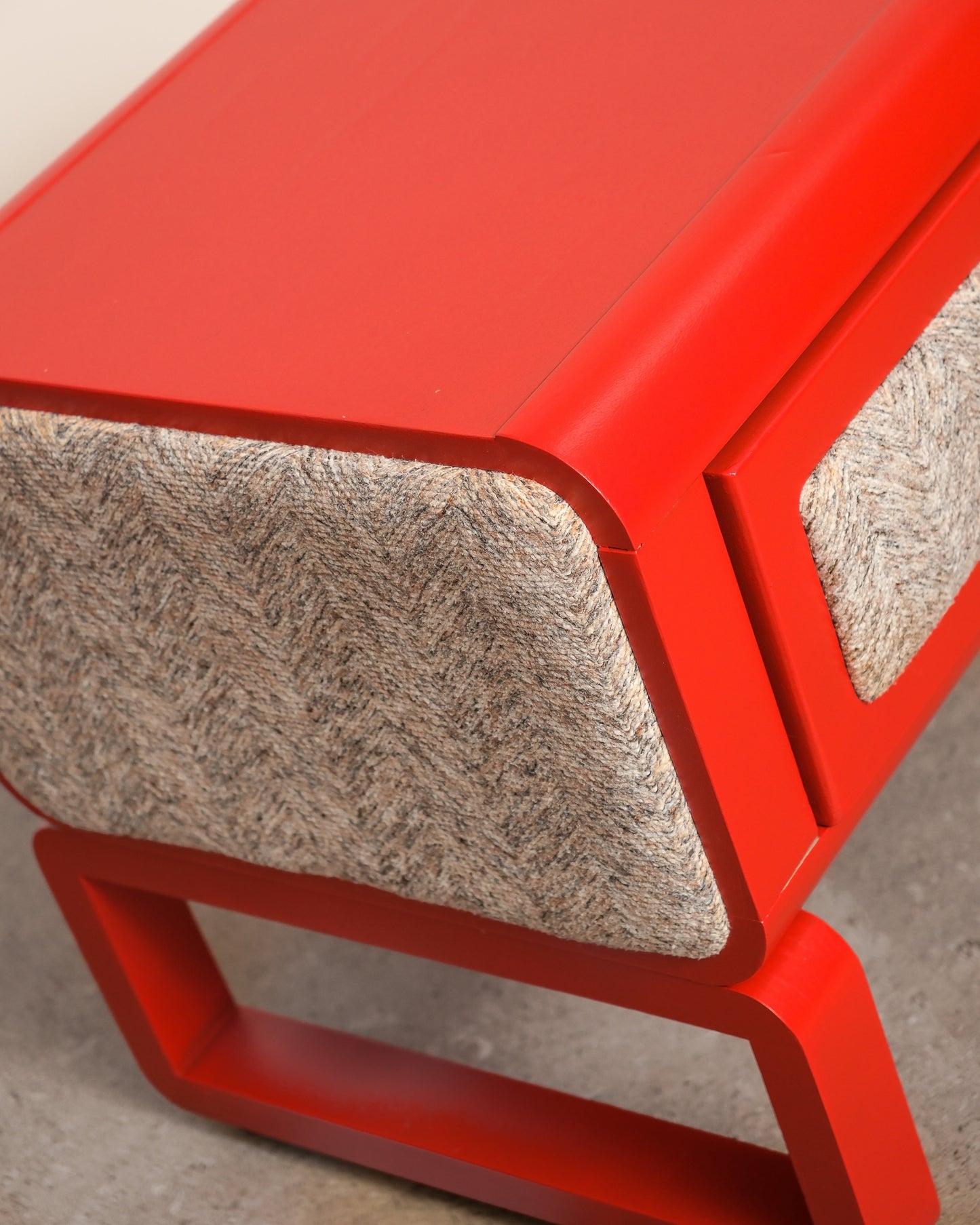 MCM Red Nightstand by Princeville