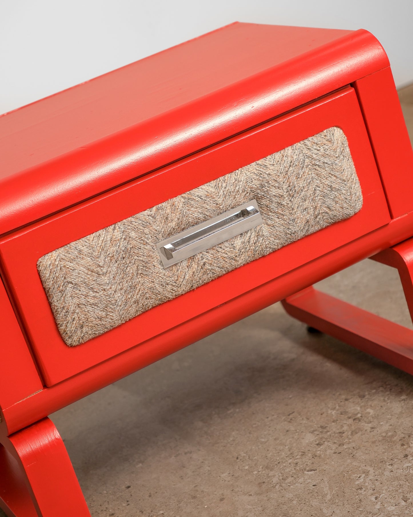 MCM Red Nightstand by Princeville