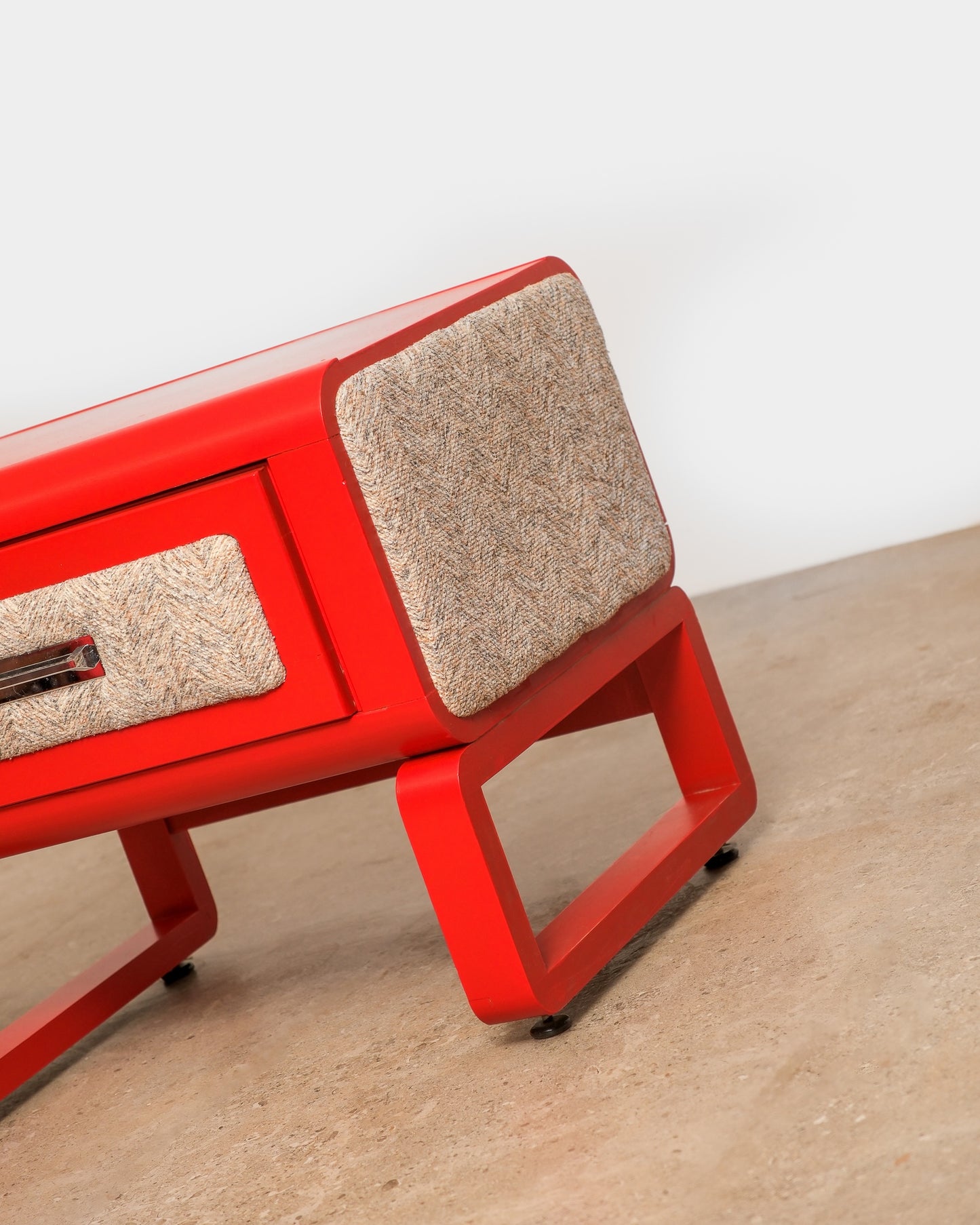 MCM Red Nightstand by Princeville
