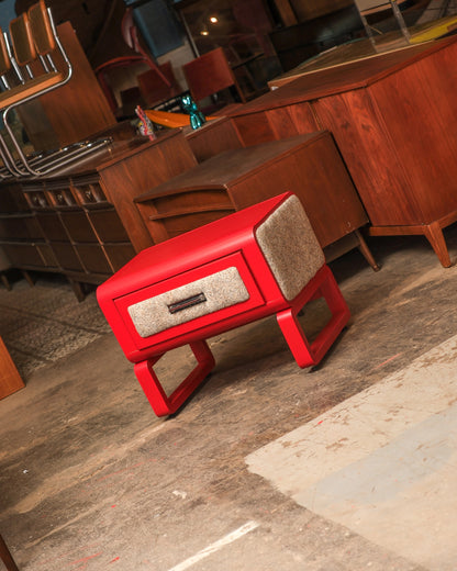 MCM Red Nightstand by Princeville