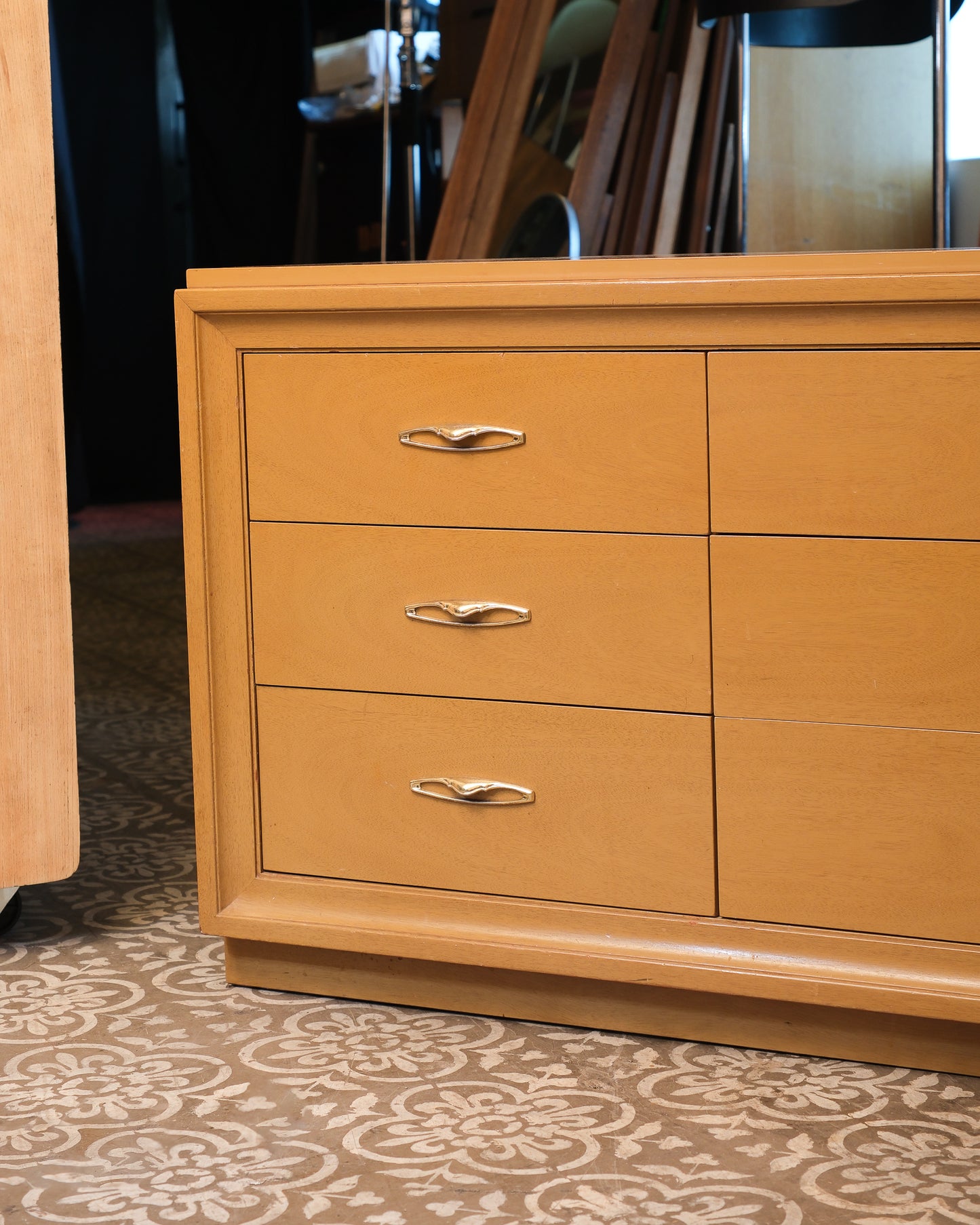 MCM Contemporary Maple Dresser By Pepplers