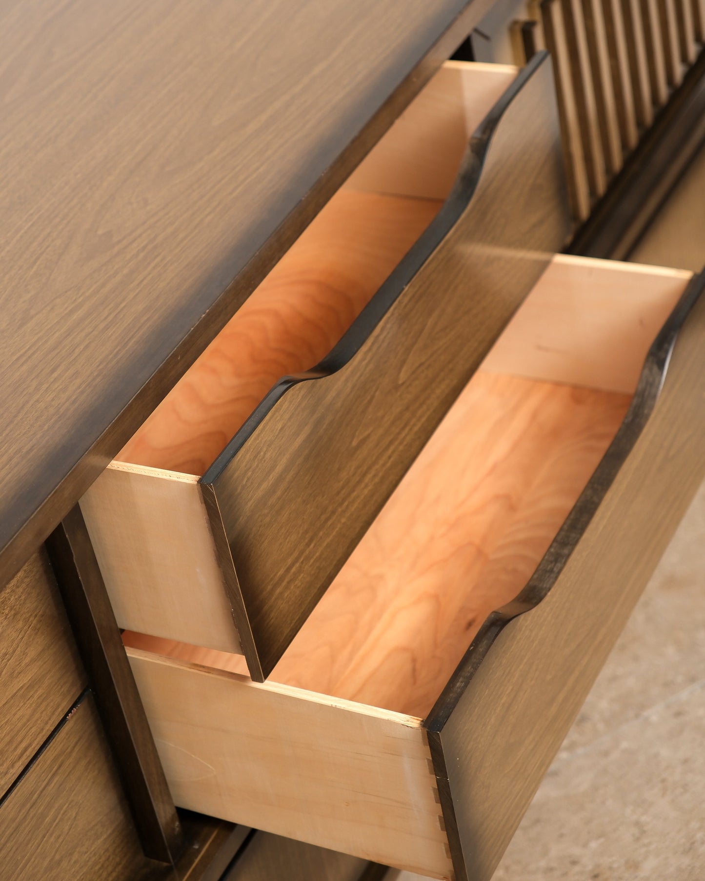 MCM Walnut Contemporary Dresser