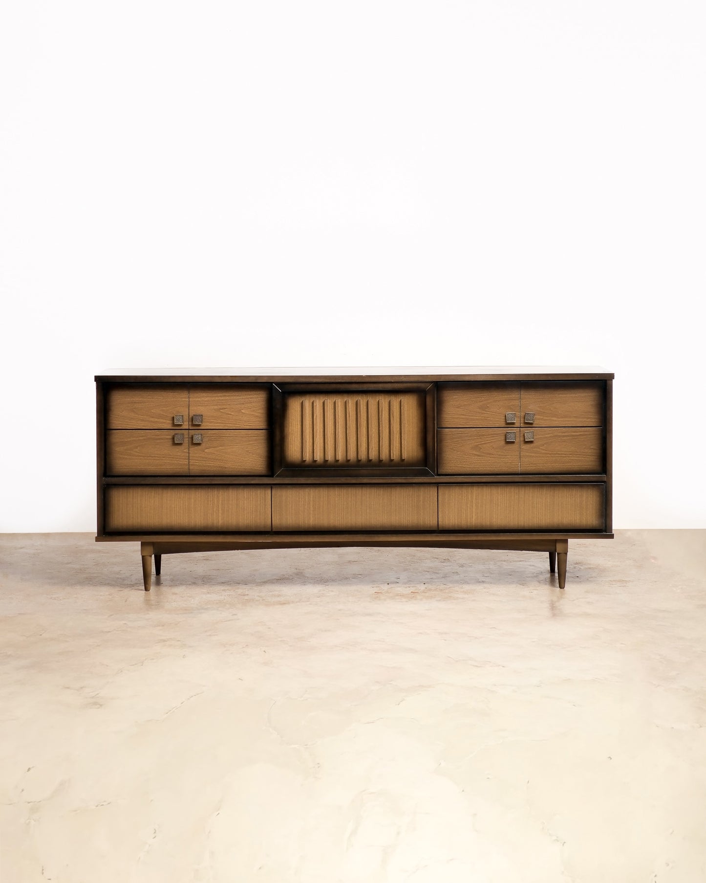 MCM Walnut Contemporary Dresser