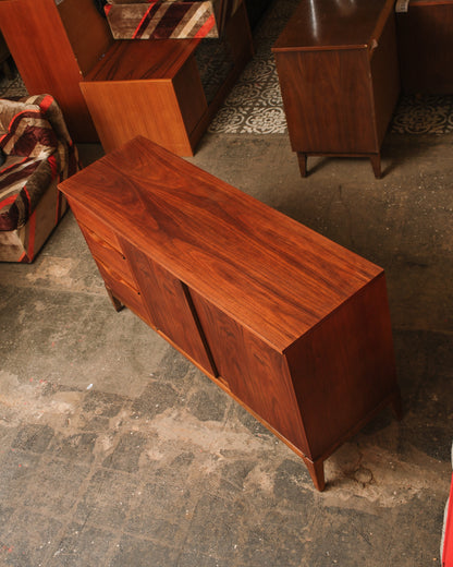 MCM Walnut Refurbished Sideboard by KF