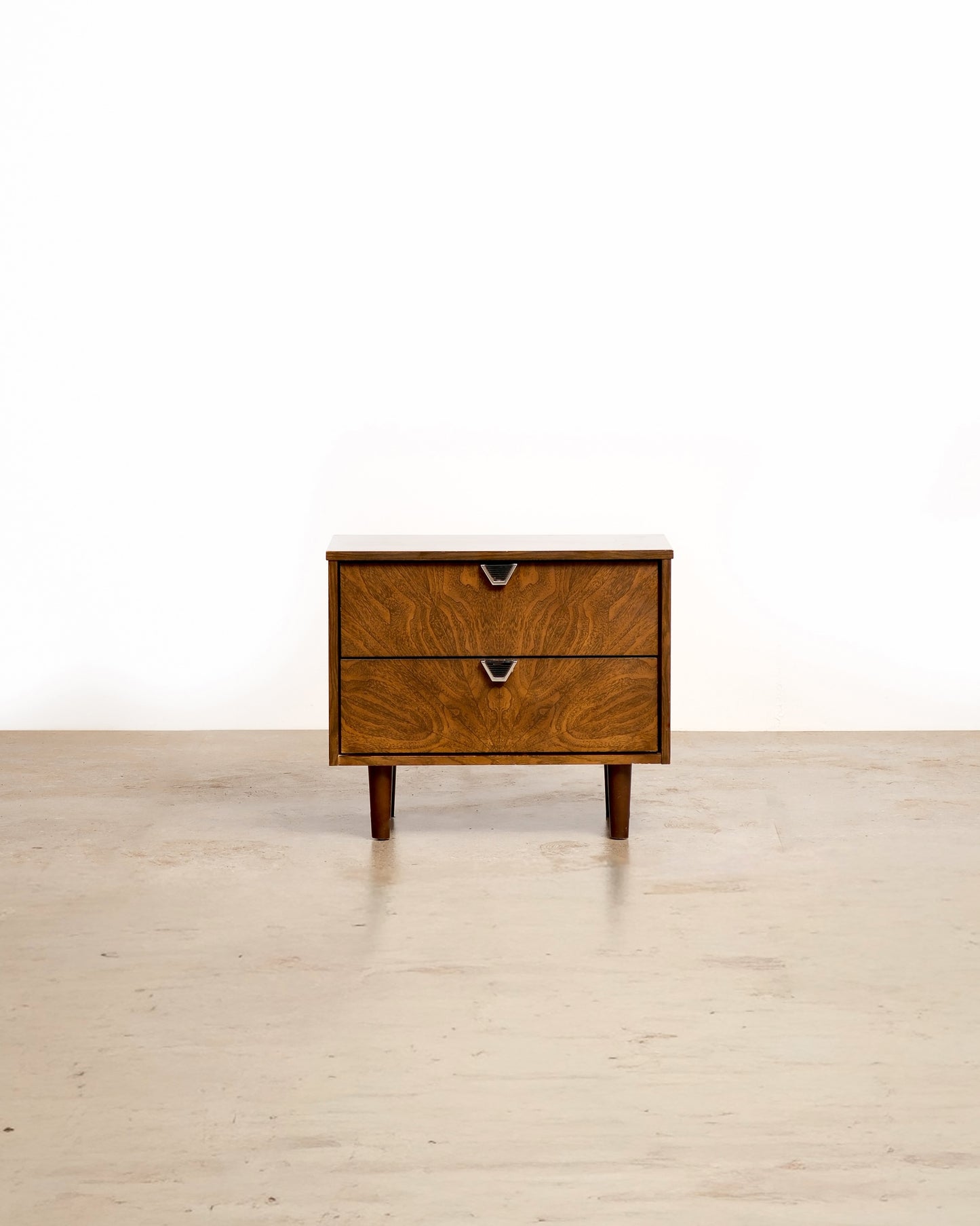 MCM Walnut Nightstand By Treco