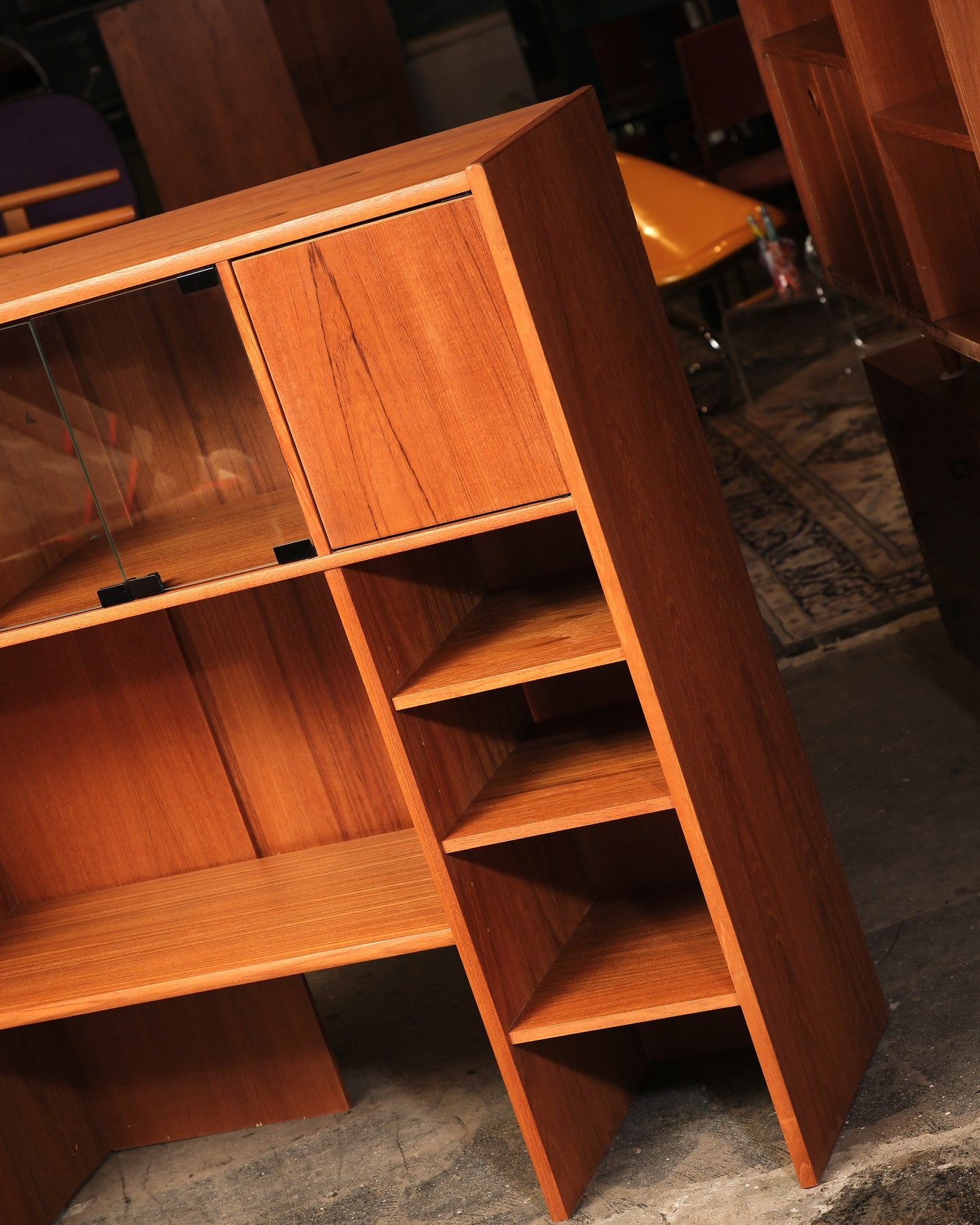 MCM Danish Teak Cabinet / Bookcase