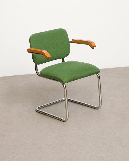 Three-quarter studio view of the Cesca-style chair against a plain background.