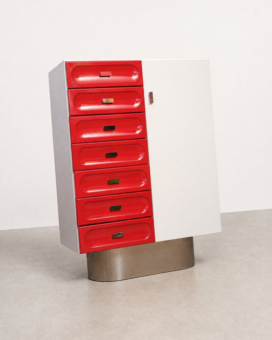 Wardrobe by Henri Vallières, Made in Québec (1960s)
