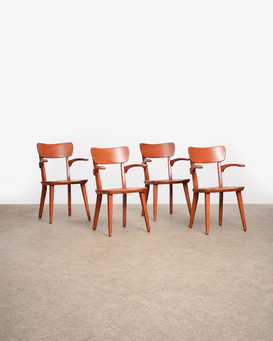 Imperial Loyalist Solid Maple Chair Set (1950s)