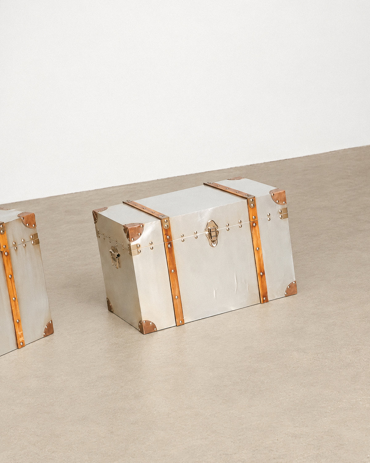 Additional angle of the trunk set showing overall proportions and finish.