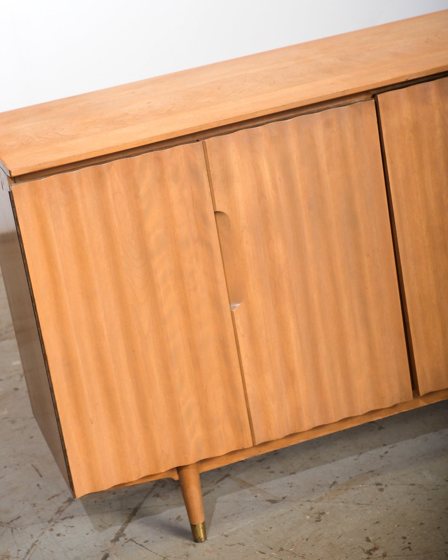 Jan Kuypers Wave Front Birch Sideboard by Imperial of Canada