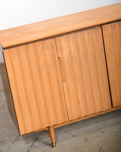 Jan Kuypers Wave Front Birch Sideboard by Imperial of Canada