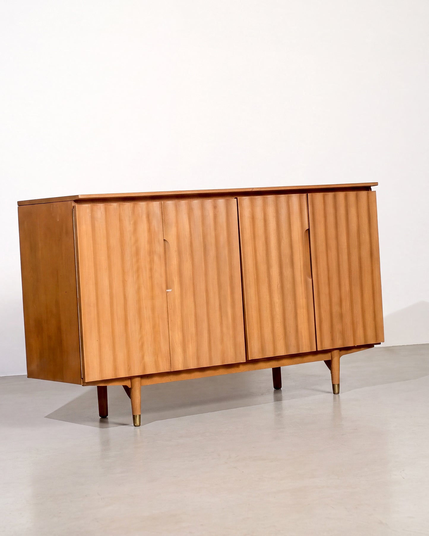 Jan Kuypers Wave Front Birch Sideboard by Imperial of Canada