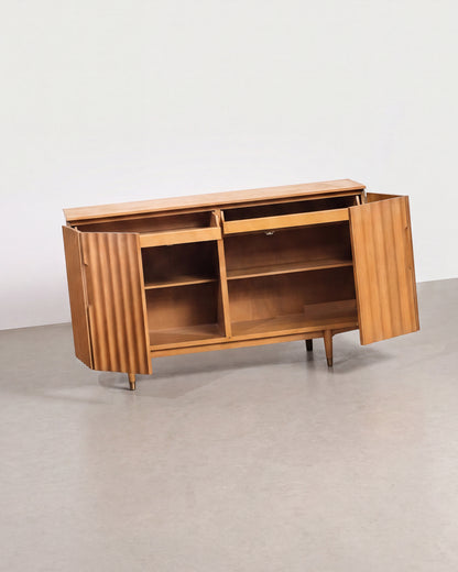 Jan Kuypers Wave Front Birch Sideboard by Imperial of Canada