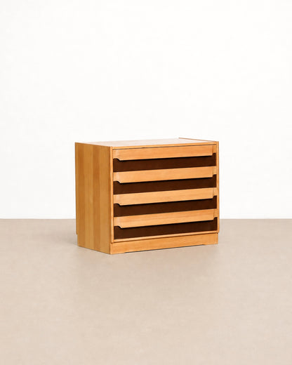 Full view of the dresser showing overall proportions and finish