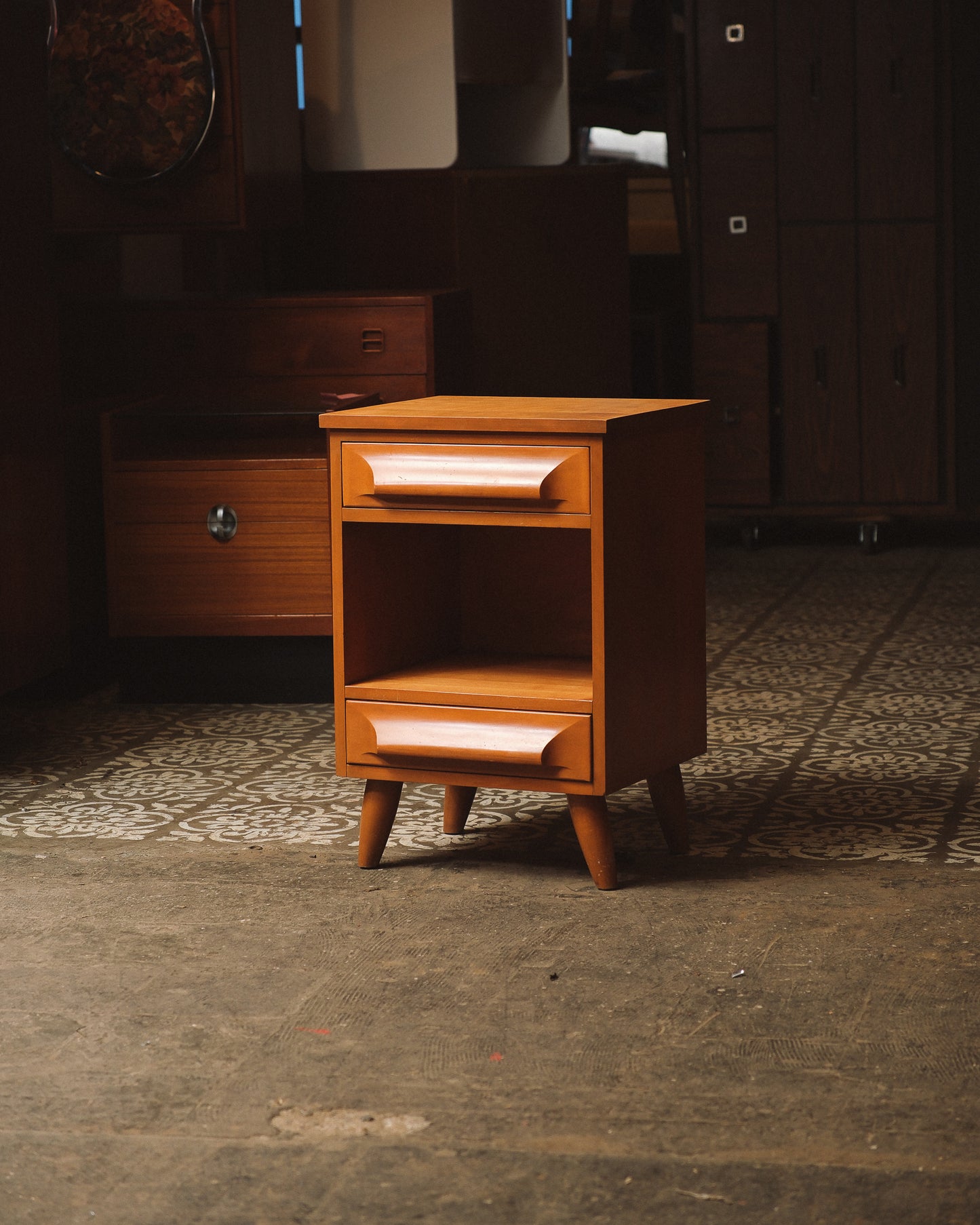 MCM Birch Nightstand (1958)