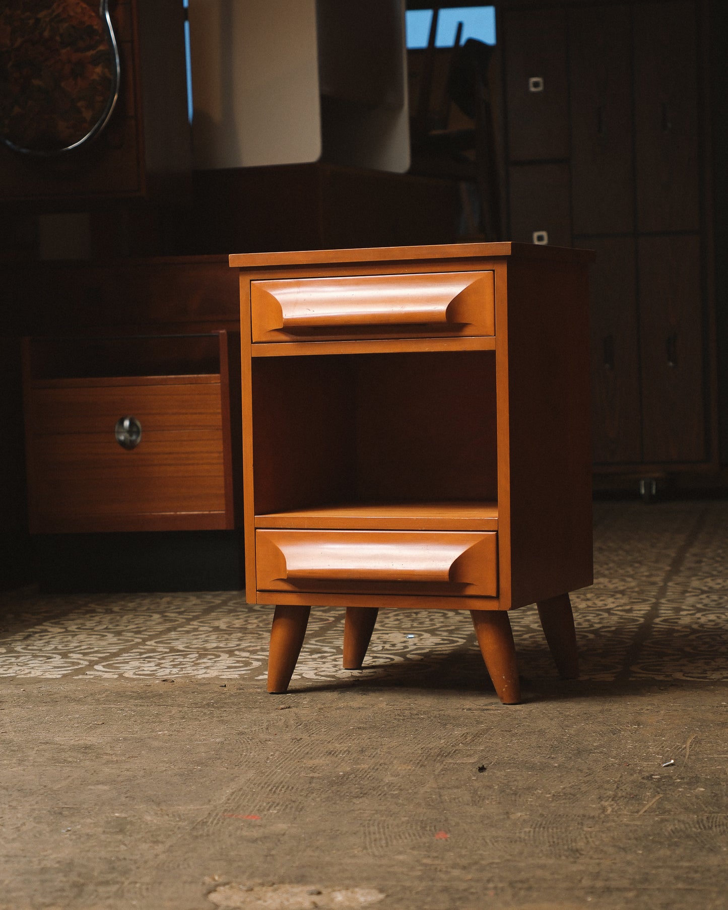 MCM Birch Nightstand (1958)