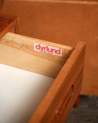 Mid-Century Modern Danish Teak 4-Drawer Dresser by Dyrlund