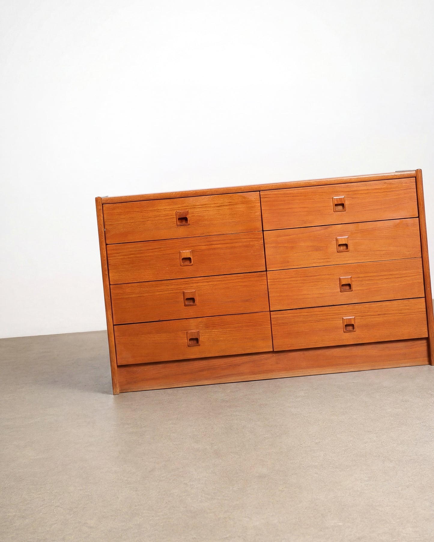 MCM Danish Teak 8-Drawer Dresser