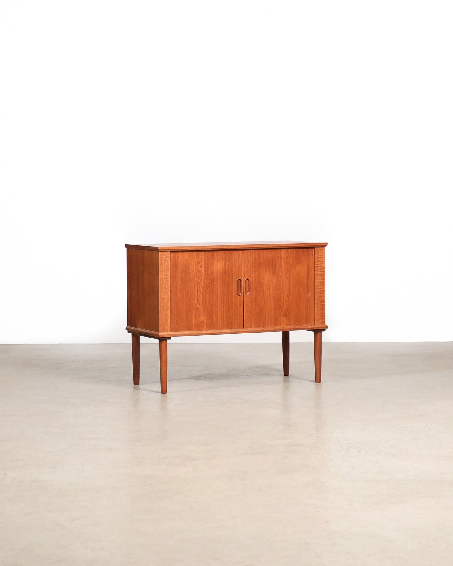 MCM Danish Teak Cabinet / Vinyl Holder