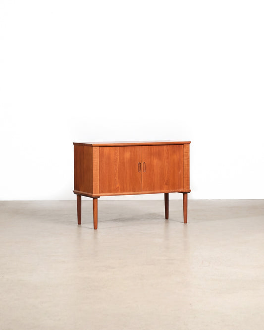 MCM Danish Teak Cabinet / Vinyl Holder