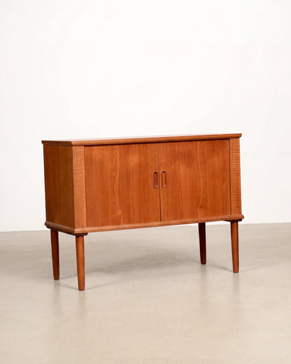 MCM Danish Teak Cabinet / Vinyl Holder