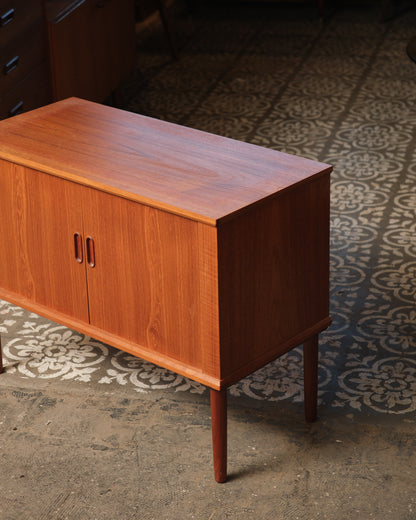 MCM Danish Teak Cabinet / Vinyl Holder