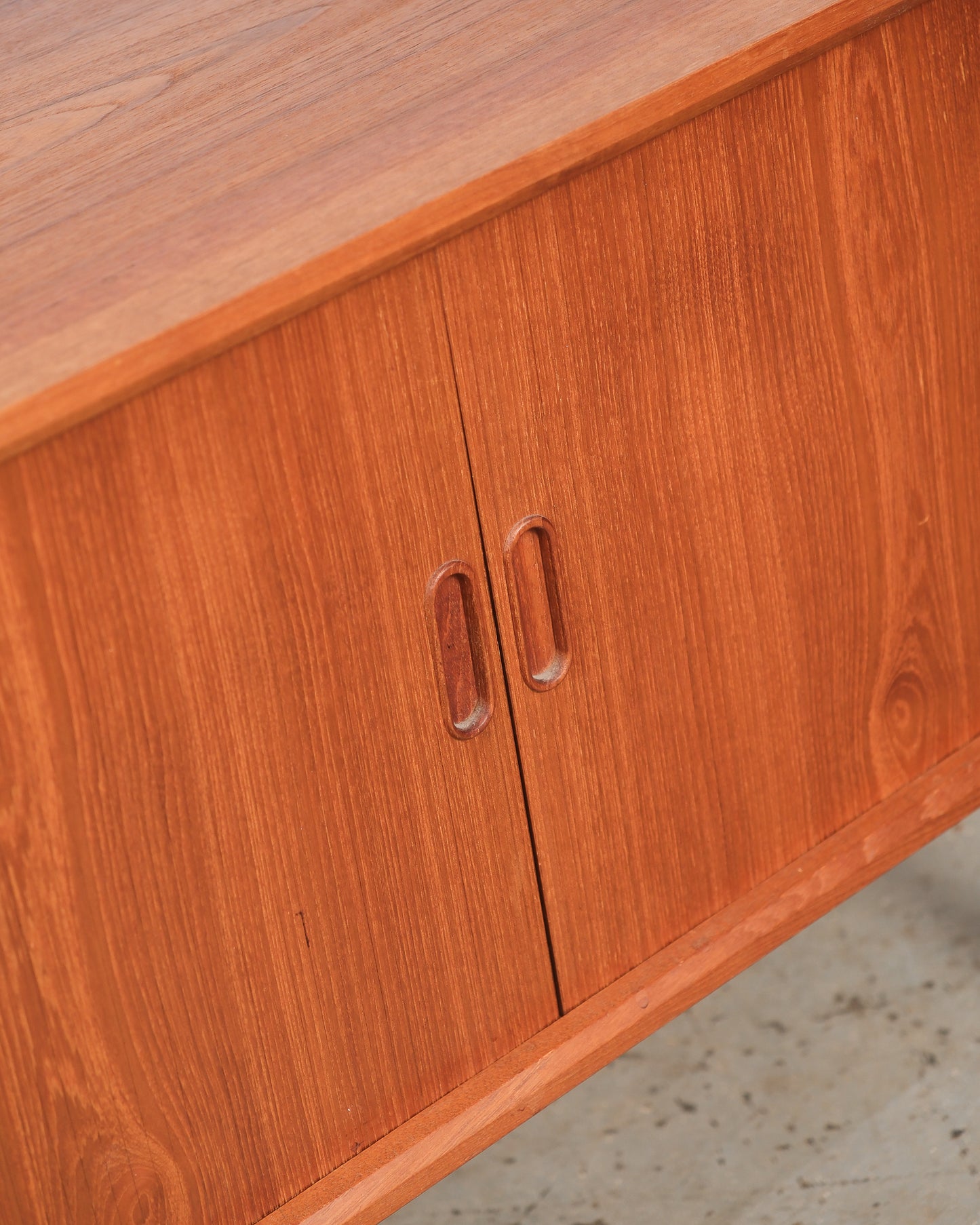 MCM Danish Teak Cabinet / Vinyl Holder