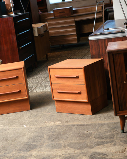 MCM Danish Teak Nightstand Set