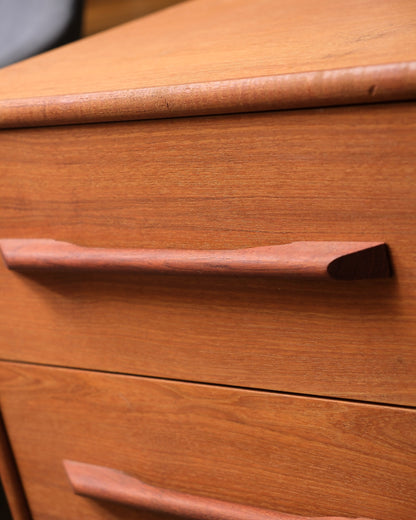 MCM Danish Teak Nightstand Set
