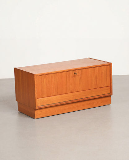 MCM Danish Teak Record Player Cabinet